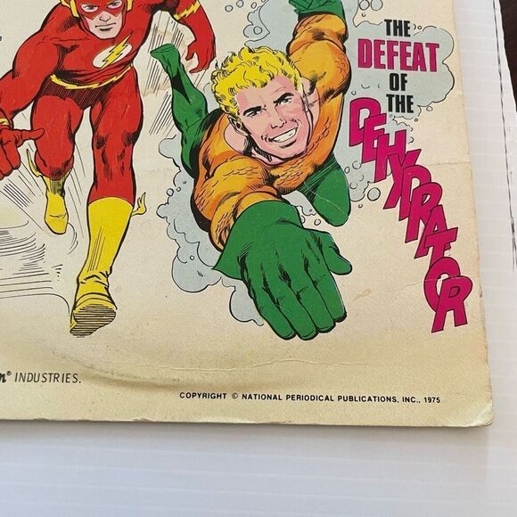 The Flash and Aquaman Vintage 45” Record! Rare! 1975. Peter Pan Industries. - Picture 6 of 6